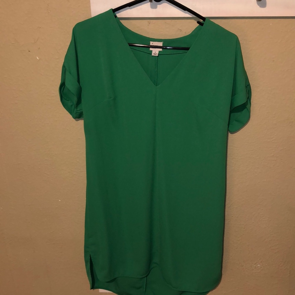 Green dress